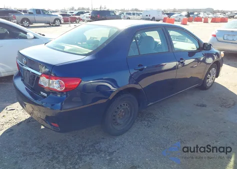 2011 Toyota Corolla Le из США, поврежденный, VIN JTDBU4EE2B9142860